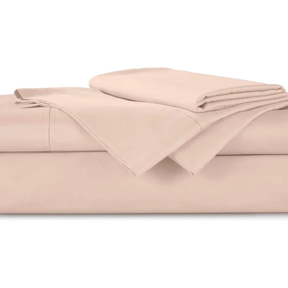 Gryphon Home Luxury Suite Pink Blush Soft 100% Supima Cotton FULL Sheet Set 4pc
